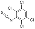 结构式 CAS# 22133-95-5, 1,2,4,5-四氯-3-异硫氰酸基-苯