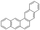 structure of CAS# 222-93-5, Pentaphene;Pentapheno;Chebi:33147;2,3:6,7-Dibenzphenanthrene