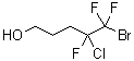 structure of CAS# 222026-50-8, 5-Bromo-4-Chloro-4,5,5-Trifluoro-1-Pentanol;5-Bromo-4-chloro-4,5,5-trifluoropentan-1-ol 97%;5-Bromo-4-chloro-4,5,5-trifluoropentan-1-ol, >97%;Bromochlorotrifluoropentanol