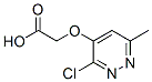 CAS#: 22390-55-2， 2-(3-Chloro-6-Methyl-Pyridazin-4-Yl)Oxyacetic Acid
