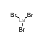 structure of CAS# 224183-16-8, Lanthanum Tribromide;LaBr3;Lanthanum bromide;Lanthanum bromide (LaBr3)