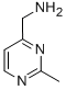 structure of CAS# 22454-79-1, 2-Methyl-4-Pyrimidinemethanamine