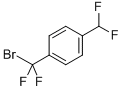 结构式 CAS# 2250-36-4, 1-(溴二氟甲基)-4-(二氟甲基)-苯