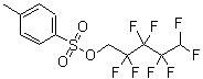 structure of CAS# 2264-00-8, 2,2,3,3,4,4,5,5-Octafluoropentyl 4-Methylbenzenesulfonate;1H,1H,5H-Octafluoropentyl 4-toluenesulphonate 96%;1H,1H,5H-Octafluoropentyl p-toluenesulfonate;1H,1H,5H-OCTAFLUOROPENTYLP-TOLUENESULFONATE