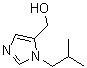 结构式 CAS# 226930-88-7, (1-异丁基-1H-咪唑-5-基)甲醇