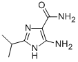 structure of CAS# 227078-19-5, 5-Amino-2-(1-Methylethyl)-1H-Imidazole-4-Carboxamide;1H-Imidazole-4-Carboxamide,5-Amino-2-(1-Methylethyl)-(9CI);5-AMINO-2-ISOPROPYL-1H-IMIDAZOLE-4-CARBOXAMIDE