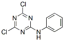 structure of CAS# 2272-40-4, 4,6-Dichloro-N-Phenyl-1,3,5-Triazin-2-Amine;(4,6-Dichloro-S-Triazin-2-Yl)-Phenyl-Amine;2-Anilino-4,6-Dichloro-S-Triazine;(4,6-Dichloro-[1,3,5]Triazin-2-Yl)-Phenyl-Amine