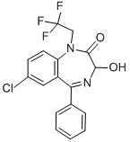CAS#: 22753-75-9， 3-Hydroxyhalazepam