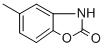 structure of CAS# 22876-15-9, 5-Methyl-1,3-Benzoxazol-2(3H)-One;St5404716;Nsc280710;Zinc00163634