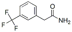 structure of CAS# 22902-93-8, [3-(Trifluoromethyl)Phenyl]Acetamide;2-[3-(Trifluoromethyl)Phenyl]Ethanamide;(3-(Trifluoromethyl)Phenyl)Acetamide