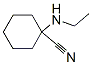 structure of CAS# 22912-24-9, 1-(Ethylamino)Cyclohexanecarbonitrile;1-Ethylamino-1-Cyclohexanecarbonitrile;1-(Ethylamino)Cyclohexanecarbonitrile;Brn 2802544