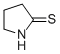 structure of CAS# 2295-35-4, 2-Pyrrolidinethione;2-Pyrrolidinethione;2-Pyrrolethione, Tetrahydro-, (Z)-;.Gamma.-Butyrothiolactam