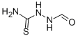 structure of CAS# 2302-84-3, N-(Carbamothioylamino)Formamide;N-(Thiocarbamoylamino)Formamide;N-(Carbamothioylamino)Methanamide;Zinc05410159