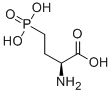 structure of CAS# 23052-81-5, (2S)-2-Amino-4-Phosphono-Butanoic Acid;(2S)-2-Azaniumyl-4-Phosphonato-Butanoate;(2S)-2-Ammonio-4-Phosphonatobutanoate;(2S)-2-Ammonio-4-Phosphonato-Butyrate