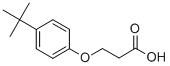 CAS#: 23067-72-3， 3-(4-Tert-Butyl-Phenoxy)-Propionic Acid