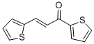 structure of CAS# 2309-48-0, 1,3-Di-2-Thienyl-2-Propen-1-One;(E)-1,3-Di(Thiophen-2-Yl)Prop-2-En-1-One;1,3-Bis(2-Thienyl)Prop-2-En-1-One;(E)-1,3-Bis(2-Thienyl)Prop-2-En-1-One