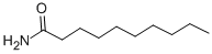 structure of CAS# 2319-29-1, Decanamide;Capramide;Decanamide-;Decanoic Acid Amide