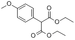 结构式 CAS# 23197-67-3, 2-(4-甲氧基苯基)-丙二酸二乙酯