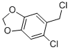 structure of CAS# 23468-31-7, 6-Chloropiperonyl Chloride;1,3-Benzodioxole, 5-Chloro-6-(Chloromethyl)-;6-Chloropiperonyl Chloride;Ai3-31369