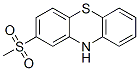 structure of CAS# 23503-68-6, 2-(Methylsulphonyl)-10H-Phenothiazine;2-Mesyl-10H-Phenothiazine;2-(Methylsulphonyl)-10H-Phenothiazine