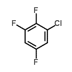结构式 CAS# 2367-77-3, 1-氯-2,3,5-三氟苯