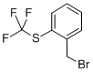 structure of CAS# 238403-52-6, 2-(Trifluoromethylthio)Benzyl Bromide;1-(Bromomethyl)-2-(Trifluoromethylthio)Benzene;2-(Trifluoromethylthio)Benzyl Bromide;Jrd-0698
