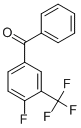 结构式 CAS# 239087-04-8, 4-氟-3-(三氟甲基)二苯甲酮