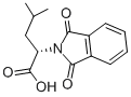 structure of CAS# 2419-38-7, (alphaS)-1,3-Dihydro-alpha-(2-Methylpropyl)-1,3-Dioxo-2H-Isoindole-2-Aceticacid;(2S)-2-(1,3-Dioxoisoindolin-2-Yl)-4-Methyl-Pentanoate;(2S)-2-(1,3-Dioxo-2-Isoindolinyl)-4-Methylpentanoate;(2S)-2-(1,3-Diketoisoindolin-2-Yl)-4-Methyl-Valerate