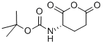 structure of CAS# 2420-13-5, N-[(3S)-Tetrahydro-2,6-Dioxo-2H-Pyran-3-Yl]-Carbamic Acid 1,1-Dimethylethyl Ester;(S)-(2,6-DIOXO-TETRAHYDRO-PYRAN-3-YL)-CARBAMIC ACID TERT-BUTYL ESTER;(S)-3-N-BOC-AMINO-DIHYDRO-PYRAN-2,6-DIONE;BOC-L-GLUTAMIC ACID ANHYDRIDE