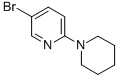 structure of CAS# 24255-95-6, 5-Bromo-2-(1-Piperidinyl)-Pyridine;5'-Bromo-3,4,5,6-Tetrahydro-2H-[1,2']Bipyridinyl;1-(5-Bromopyridin-2-Yl)Piperidine