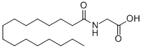 structure of CAS# 2441-41-0, 2-(Hexadecanoylamino)Acetic Acid;2-(1-Oxohexadecylamino)Acetic Acid;2-Palmitamidoacetic Acid;2-(Hexadecanoylamino)Ethanoic Acid