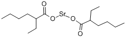 structure of CAS# 2457-02-5, Strontium 2-Ethylhexanoate;Hexanoic Acid, 2-Ethyl-, Strontium Salt;Strontium Bis(2-Ethylhexanoate)