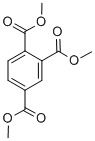 结构式 CAS# 2459-10-1, 苯-1,2,4-三羧酸三甲酯
