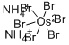 structure of CAS# 24598-62-7, Ammonium (Oc-6-11)-Hexabromo-Osmate;Diammonium Osmium(+4) Cation Hexabromide;Diammonium Hexabromoosmate(2-)