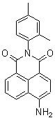 structure of CAS# 2478-20-8, Solvent Yellow 44;4-Amino-N-(2',4'-Xylyl)-1,8-Naphthalimide;4-Amino-N-(2,4-Dimethylphenyl)Naphthalene-1,8-Dicarboximide;6-Amino-2-(2,4-Dimethylphenyl)-1H-Benz(De)Isoquinoline-1,3(2H)-Di- One