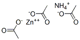 CAS#: 24846-92-2， Acetic Acid, Ammonium Zinc Salt