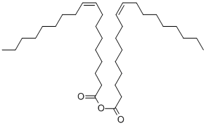 结构式 CAS# 24909-72-6, (9Z)-9-十八碳烯酸 1,1'-酸酐
