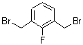 结构式 CAS# 25006-86-4, 1,3-二(溴甲基)-2-氟苯