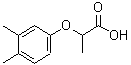 结构式 CAS# 25141-00-8, 2-(3,4-二甲基苯氧基)丙酸