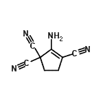 CAS#: 252572-08-0， 2-Amino-2-Cyclopentene-1,1,3-Tricarbonitrile
