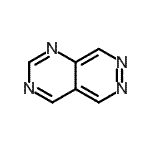 structure of CAS# 253-88-3, Pyrimido[4,5-d]Pyridazine;pyrimido[4,5-d]pyridazine