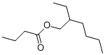 structure of CAS# 25415-84-3, 2-Ethylhexyl Butyrate;Butanoic Acid 2-Ethylhexyl Ester;Butyric Acid 2-Ethylhexyl Ester;N-Butyric Acid 2-Ethylhexyl Ester