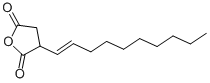 structure of CAS# 25447-83-0, 2-Decen-1-Ylsuccinic Anhydride;3-Dec-9-Enyltetrahydrofuran-2,5-Dione;3-Dec-9-Enyltetrahydrofuran-2,5-Quinone