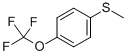 结构式 CAS# 2546-45-4, 1-(甲硫基)-4-(三氟甲氧基)-苯