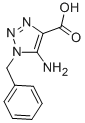 structure of CAS# 25784-56-9, 5-Amino-1-Benzyl-1H-1,2,3-Triazole-4-Carboxylic Acid;5-Amino-1-(Phenylmethyl)-4-Triazolecarboxylic Acid;5-Amino-1-(Benzyl)Triazole-4-Carboxylic Acid;5-Amino-1-(Phenylmethyl)-1,2,3-Triazole-4-Carboxylic Acid