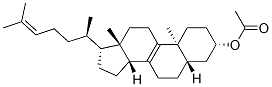 CAS 登录号：2579-07-9， (3b,5a)-胆甾-8,24-二烯-3-醇乙酸酯