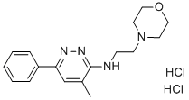 结构式 CAS# 25905-77-5, 苯哒吗啉二盐酸盐