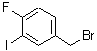 结构式 CAS# 260050-97-3, 4-(溴甲基)-1-氟-2-碘苯