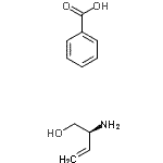 CAS#: 261360-75-2， (2S)-2-Amino-3-Buten-1-Ol Benzoate (1:1)