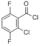 结构式 CAS# 261762-42-9, 2-氯-3,6-二氟苯甲酰氯